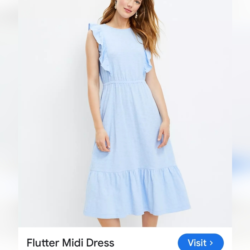 Loft comfy, soft dainty ruffles